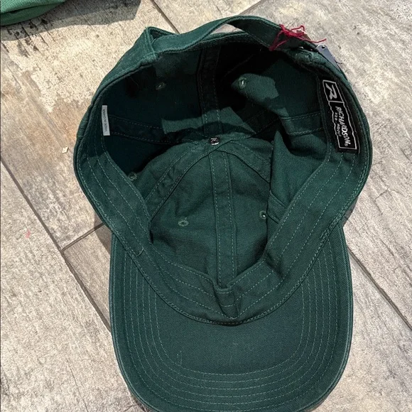 Green Cap with Orange Dior Patch - Picture 2 of 3